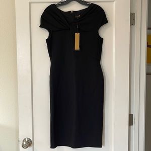 Donna Karan New York  Knotted Sheath Dress